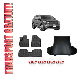 Set Covorase Presuri Auto Si Tavita Portbagaj KIA SORENTO III (UM) din 2015-2020 KIA