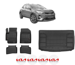 Set Covorase Presuri Auto Si Tavita Portbagaj KIA STONIC (YB) din 2017-2024 KIA - Img 2