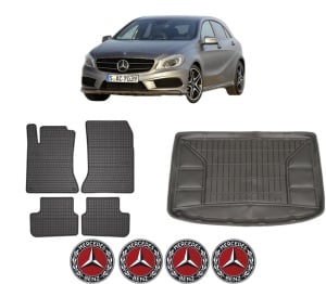 Set Covorase Presuri Auto Si Tavita Portbagaj MERCEDES-BENZ A-CLASS (W176) din 2012-2018 MERCEDES-BENZ - Img 2