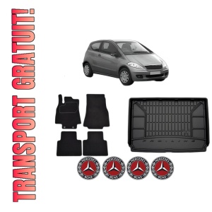Set Covorase Presuri Auto Si Tavita Portbagaj MERCEDES-BENZ A-CLASS (W169) din 2004-2012 MERCEDES-BENZ