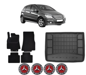 Set Covorase Presuri Auto Si Tavita Portbagaj MERCEDES-BENZ B-CLASS Sports Tourer (W245) din 2005-2011 MERCEDES-BENZ - Img 2