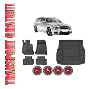 Set Covorase Presuri Auto Si Tavita Portbagaj MERCEDES-BENZ C-CLASS T-Model (S204) din 2007-2014 MERCEDES-BENZ
