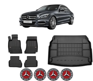 Set Covorase Presuri Auto Si Tavita Portbagaj MERCEDES-BENZ C-CLASS (W205) din 2013-2021 MERCEDES-BENZ - Img 2