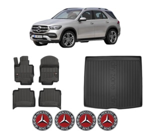 Set Covorase Presuri Auto Si Tavita Portbagaj MERCEDES-BENZ GLE (V167) din 2018-2023 MERCEDES-BENZ - Img 2
