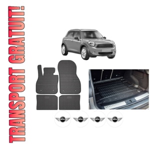 Set Covorase Presuri Auto Si Tavita Portbagaj MINI MINI COUNTRYMAN (R60) din 2010-2016 MINI