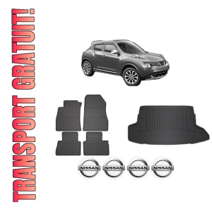 Set Covorase Presuri Auto Si Tavita Portbagaj NISSAN JUKE (F15) din 2010-2019 NISSAN