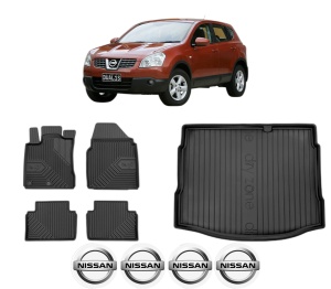 Set Covorase Presuri Auto Si Tavita Portbagaj NISSAN QASHQAI I (J10, NJ10) din 2006-2014 NISSAN - Img 2