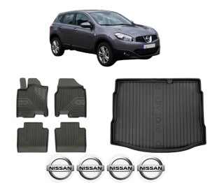 Set Covorase Presuri Auto Si Tavita Portbagaj NISSAN QASHQAI I VAN (J10) din 2013-2014 NISSAN - Img 2