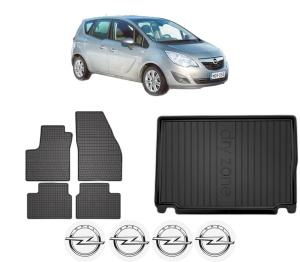 Set Covorase Presuri Auto Si Tavita Portbagaj OPEL MERIVA B MPV (S10) din 2010-2017 OPEL - Img 2