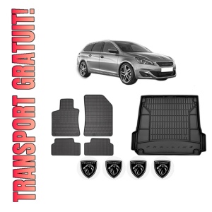 Set Covorase Presuri Auto Si Tavita Portbagaj PEUGEOT 308 SW II (LC_, LJ_, LR_, LX_, L4_) din 2014-2021 PEUGEOT