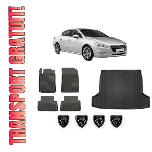Set Covorase Presuri Auto Si Tavita Portbagaj PEUGEOT 508 I (8D_) din 2010-2018 PEUGEOT
