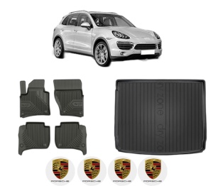 Set Covorase Presuri Auto Si Tavita Portbagaj PORSCHE CAYENNE (92A) din 2010-2018 PORSCHE - Img 2