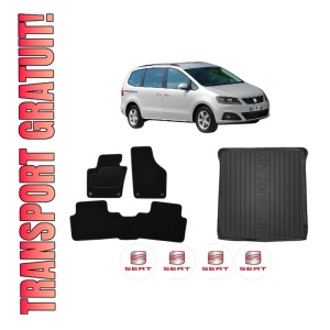 Set Covorase Presuri Auto Si Tavita Portbagaj SEAT ALHAMBRA (710, 711) din 2010-2022 SEAT