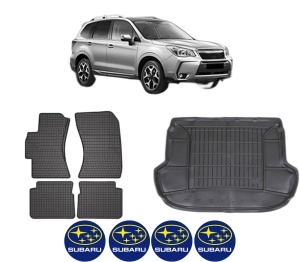 Set Covorase Presuri Auto Si Tavita Portbagaj SUBARU FORESTER (SJ_) din 2012-2013 SUBARU - Img 2