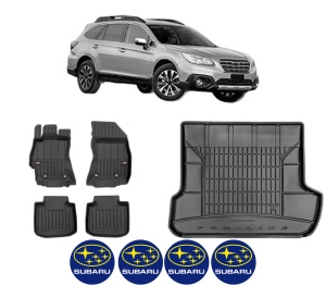 Set Covorase Presuri Auto Si Tavita Portbagaj SUBARU OUTBACK (BS) din 2014-2015 SUBARU - Img 2