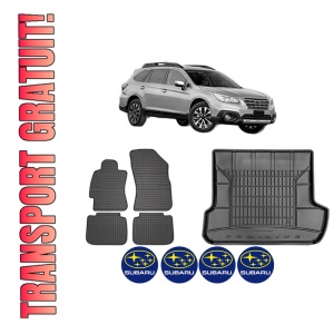 Set Covorase Presuri Auto Si Tavita Portbagaj SUBARU OUTBACK (BS) din 2014-2015 SUBARU - Img 1