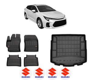 Set Covorase Presuri Auto Si Tavita Portbagaj SUZUKI SWACE (AMZ_) din 2020-2023 SUZUKI - Img 2