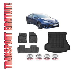 Set Covorase Presuri Auto Si Tavita Portbagaj TOYOTA AVENSIS Saloon (_T27_) din 2008-2018 TOYOTA