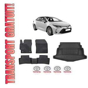 Set Covorase Presuri Auto Si Tavita Portbagaj TOYOTA COROLLA Hatchback (_E21_, _EA1_, _EH1_) din 2018-2023 TOYOTA