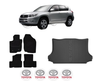 Set Covorase Presuri Auto Si Tavita Portbagaj TOYOTA RAV 4 III (_A3_) din 2005-2013 TOYOTA - Img 2