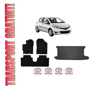 Set Covorase Presuri Auto Si Tavita Portbagaj TOYOTA YARIS (_P13_) din 2010-2020 TOYOTA
