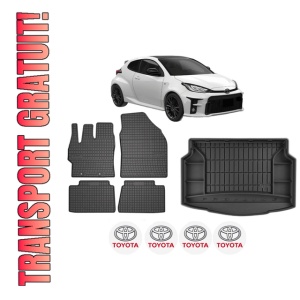Set Covorase Presuri Auto Si Tavita Portbagaj TOYOTA YARIS (_P21_, _PA1_, _PH1_) din 2020-2024 TOYOTA