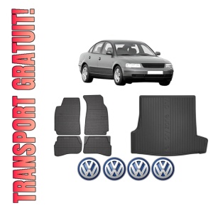 Set Covorase Presuri Auto Si Tavita Portbagaj Volkswagen PASSAT B5 (3B2) din 1996-2000 Volkswagen