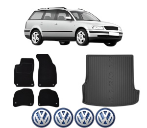Set Covorase Presuri Auto Si Tavita Portbagaj Volkswagen PASSAT B5 Variant (3B5) din 1997-2000 Volkswagen - Img 2