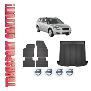 Set Covorase Presuri Auto Si Tavita Portbagaj VOLVO V50 (545) din 2003-2012 VOLVO