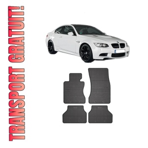 Set covorase presuri BMW Seria 3 Coupe (E92) din 2006-2013, auto, din cauciuc thermoplastic, BMW Seria