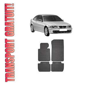 Set covorase presuri BMW Seria 3 (E46) din 1997-2005, auto, din cauciuc thermoplastic, BMW Seria