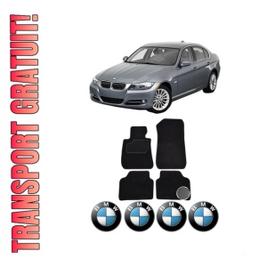 Set Covorase Presuri BMW Seria 3 (E90) din 2004-2011, Auto, Material Textil Mocheta, BMW