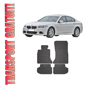 Set covorase presuri BMW Seria 5 (F10) din 2009-2016, auto, din cauciuc thermoplastic, BMW Seria