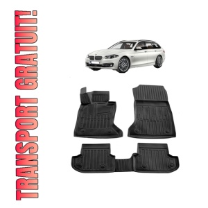 Set covorase presuri BMW Seria 5 F11 din 2013-2016, auto, din cauciuc thermoplastic - Img 8
