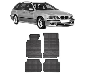 Set covorase presuri BMW Seria 5 Touring (E39) din 1996-2004, auto, din cauciuc thermoplastic, BMW Seria - Img 2