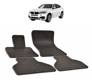Set covorase presuri BMW Seria X6 F16 din 2015-2019, auto, din cauciuc thermoplastic - Img 2