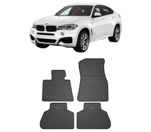 Set covorase presuri BMW Seria X6 (F16, F86) din 2014-2019, auto, din cauciuc thermoplastic, BMW Seria - Img 2