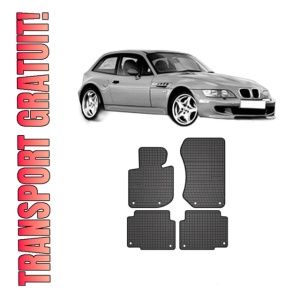Set covorase presuri BMW Seria Z3 Coupe (E36) din 1998-2000, auto, din cauciuc thermoplastic, BMW Seria