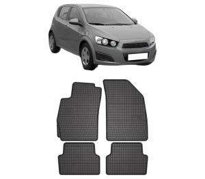 Set covorase presuri CHEVROLET AVEO Hatchback (T300) din 2011-2015, auto, din cauciuc thermoplastic, CHEVROLET - Img 2