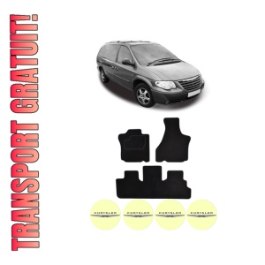 Set Covorase Presuri CHRYSLER GRAND VOYAGER / VOYAGER IV (RG, RS) din 2000-2008, Auto, Material Textil Mocheta, CHRYSLER