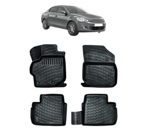 Set covorase presuri CITROEN C-ELYSEE II din 2013, auto, din cauciuc thermoplastic - Img 2