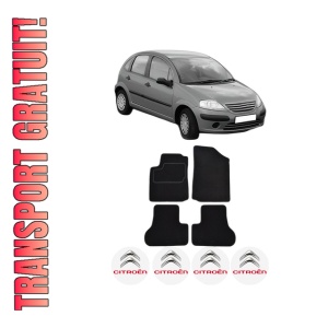 Set Covorase Presuri CITROEN C3 I (FC_, FN_) din 2002-2010, Auto, Material Textil Mocheta, CITROEN