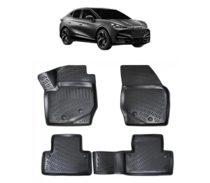 Set covorase presuri CUPRA TAVASCAN din 2023, auto, din cauciuc thermoplastic - Img 2
