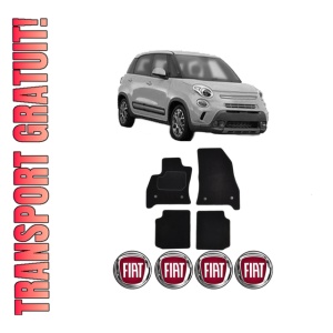 Set Covorase Presuri FIAT 500L (351_, 352_) din 2012-2018, Auto, Material Textil Mocheta, FIAT