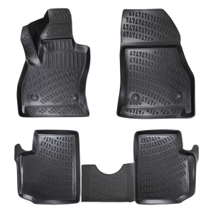 Set covorase presuri FIAT 500L CUTIE MANUALA din 2013, auto, din cauciuc thermoplastic - Img 3