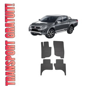 Set covorase presuri FIAT FULLBACK Pickup (502_, 503_) din 2016, auto, din cauciuc thermoplastic, FIAT - Img 1