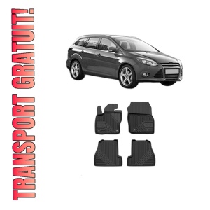 Set covorase presuri FORD FOCUS III Turnier din 2010-2020, auto, din cauciuc thermoplastic, FORD