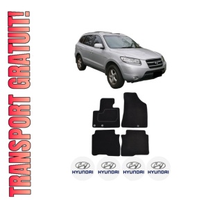 Set Covorase Presuri HYUNDAI SANTA FÉ II (CM) din 2006-2012, Auto, Material Textil Mocheta, HYUNDAI