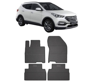 Set covorase presuri HYUNDAI SANTA FE IV SUV Van (TM) din 2018-2020, auto, din cauciuc thermoplastic, HYUNDAI - Img 2