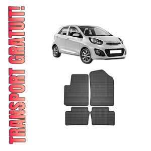 Set covorase presuri KIA PICANTO II (TA) din 2011-2017, auto, din cauciuc thermoplastic, KIA